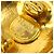 Orecchini a clip in metallo dorato Chanel D'oro - vista 9