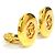 Orecchini a clip in metallo dorato Chanel D'oro - vista 2