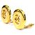 Orecchini a clip in metallo dorato Chanel D'oro - vista 3