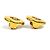 Orecchini a clip in metallo dorato Chanel D'oro - vista 4