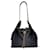 Borsa a tracolla CHANEL25 Medium in denim Chanel Nero