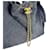 Borsa a tracolla CHANEL25 Medium in denim Chanel Nero - vista 9