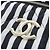 Borsa Boston Chanel AS4696 Nero Bianco - vista 4