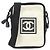 Borsa a tracolla Chanel Sport Line 22059 Nero Bianco