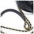 Borsa Chanel nera in pelle di vitello e agnello Nero - vista 4