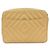 Borsa a tracolla Chanel in pelle di vitello granulata Beige - vista 2