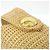 Borsa a tracolla Chanel in rafia beige - vista 6