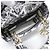Christian Dior PLAN DE PARIS Lady D-Light Mini Handbag Schwarz Weiß - Ansicht 6