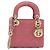 Mini borsa Lady Christian Dior Rosa