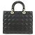 Borsa Christian Dior Lady Large Nero - vista 2