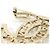 Broche Chanel AB4879 Oro y Blanco Dorado - vista 3