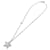 Collana Chanel ABF131 Argento Bianco - vista 2