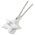 Collana Chanel ABF131 Argento Bianco - vista 3