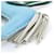 Hermès Charm para bolso Hermes Rodeo MM Blanco Azul Verde  - vista 6