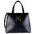 Borsa a mano/Borsa a tracolla in pelle nera Salvatore Ferragamo Nero