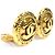 Orecchini a clip in metallo dorato Chanel D'oro - vista 2