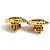 Orecchini a clip in metallo dorato Chanel D'oro - vista 4