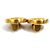 Orecchini a clip dorati Chanel D'oro - vista 4