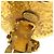 Orecchini a clip in metallo dorato Chanel D'oro - vista 8