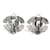 Orecchini a clip Chanel argento con strass - vista 4