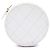 Vanity Beauty case Chanel in agnello trapuntato bianco con catena e charm - vista 3