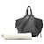 Borsa a tracolla Hammock in pelle grigia LOEWE Small Marrone Grigio antracite - vista 8