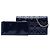 Pochette Lady Dior em verniz azul cannage com corrente Azul escuro - vista 7