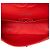Chanel Orange Medium Classic Patent Striped Double Flap Arancione - vista 4