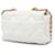 Chanel White Medium Lambskin 19 Flap Bianco - vista 2