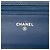 Wallet On Chain Portafoglio con catena Chanel Blue Quilted Patent Reissue 2.55 Blu navy - vista 5