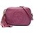 Gucci Borsa a tracolla Soho Disco in pelle viola Porpora