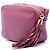 Gucci Borsa a tracolla Soho Disco in pelle viola Porpora - vista 2