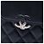 Chanel Black CC gestepptes Caviar Handyhalter mit Kette Schwarz - Ansicht 5