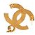 Spilla Chanel Gold CC con Medaglione Placcato Oro D'oro - vista 3