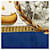 Sciarpa in seta Hermès Blue Napoleon 90 - vista 4