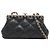 Chanel Black CC Quilted Lambskin Frame Chain Crossbody