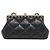 Chanel Black CC Quilted Lambskin Frame Chain Crossbody - vista 2