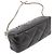 Chanel Black CC Quilted Lambskin Frame Chain Crossbody - vista 3