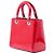 Lady Dior in vernice rosso, misura Medium - vista 2