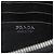 Prada Black Mini Soft Calf Impunture Diagramme Double Zip Crossbody Nero - vista 5