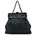 Chanel Black Quilted Iridescent Calfskin Chic Quilt Frame Satchel Tasche Schwarz