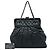 Chanel Black Quilted Iridescent Calfskin Chic Quilt Frame Satchel Tasche Schwarz - Ansicht 7