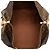 Louis Vuitton Marrone Monogram Keepall Bandouliere 55 - vista 4