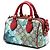 Sac Boston Mini GG Supreme Blooms beige Gucci - vue 2
