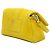 Borsa Jacquemus Yellow Padded Nubuck Le Bambimou Giallo - vista 2