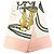 Sciarpa in seta Hermès Pink Brides de Gala 90 Rosa