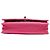 Portafoglio con catena Chanel Pink Chevron Lambskin Trendy CC Rosa - vista 3