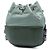 Borsa a secchiello Gabrielle Chanel Green Small Bicolor Quilted Calfskin Verde - vista 2