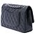 Chanel Black Medium Classic Caviar Double Flap Nero - vista 2