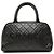 Borsa Bowler Chanel in Caviar Trapuntato Nero
